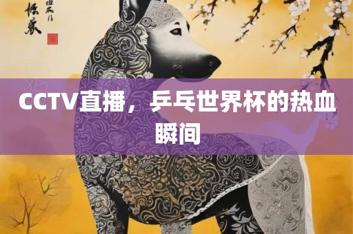 CCTV直播，乒乓世界杯的热血瞬间