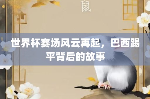 世界杯赛场风云再起，巴西踢平背后的故事