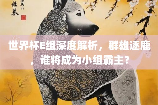 世界杯E组深度解析，群雄逐鹿，谁将成为小组霸主？