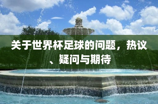 关于世界杯足球的问题，热议、疑问与期待