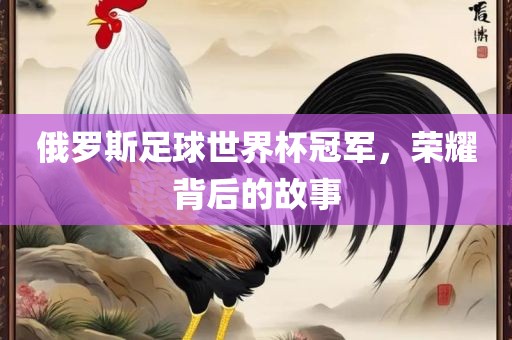 俄罗斯足球世界杯冠军，荣耀背后的故事