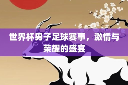 世界杯男子足球赛事，激情与荣耀的盛宴漯河市盈旭机械设备有限公司
