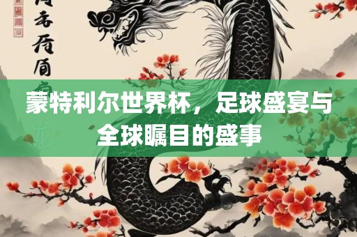 蒙特利尔世界杯，足球盛宴与全球瞩目的盛事