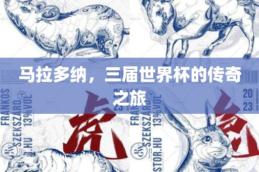 马拉多纳，三届世界杯的传奇之旅