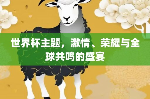 世界杯主题，激情、荣耀与全球共鸣的盛宴