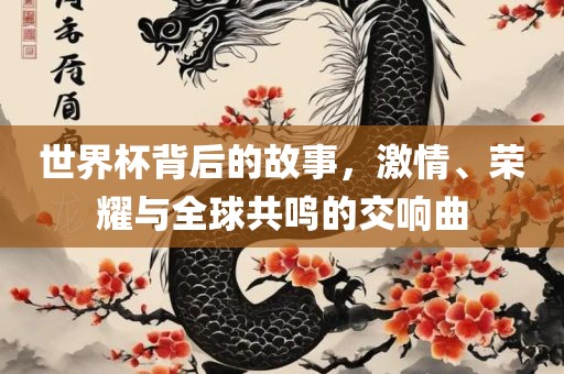 世界杯背后的故事，激情、荣耀与全球共鸣的交响曲