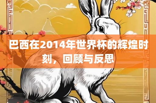 巴西在2014年世界杯的辉煌时刻，回顾与反思
