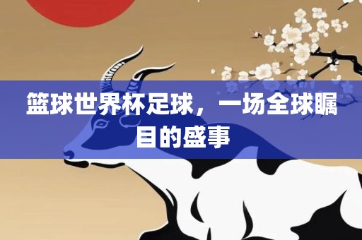 篮球世界杯足球，一场全球瞩目的盛事
