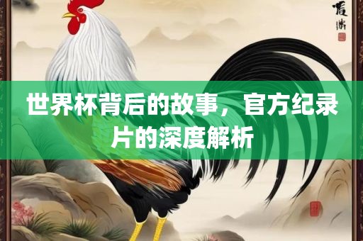 世界杯背后的故事，官方纪录片的深度解析