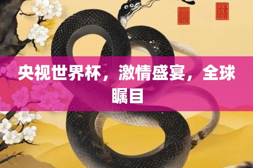 央视世界杯，激情盛宴，全球瞩目