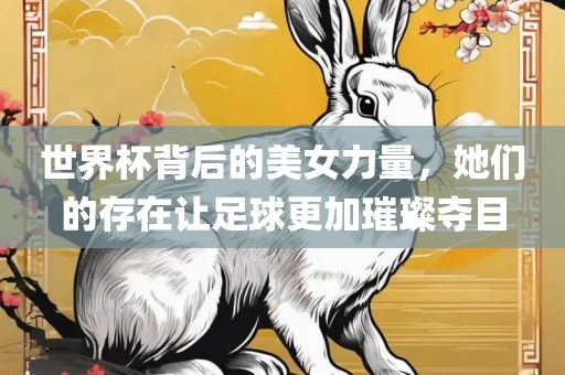 世界杯背后的美女力量，她们的存在让足球更加璀璨夺目
