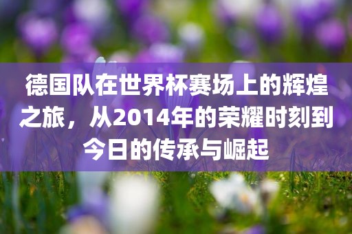 德国队在世界杯赛场上的辉煌之旅，从2014年的荣耀时刻到今日的传承与崛起