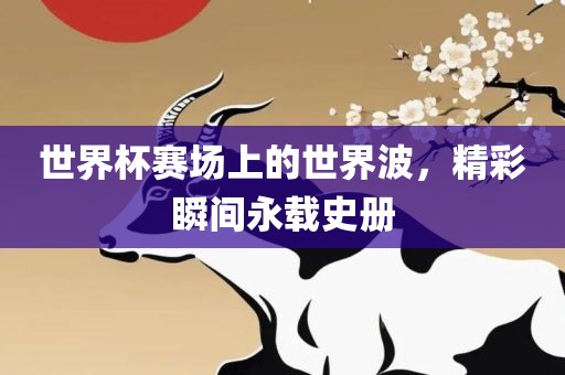 世界杯赛场上的世界波，精彩瞬间永载史册