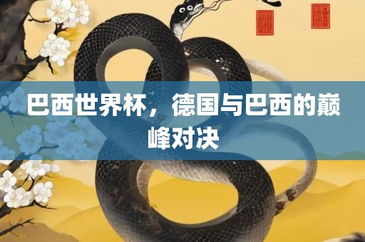 巴西世界杯，德国与巴西的巅峰对决