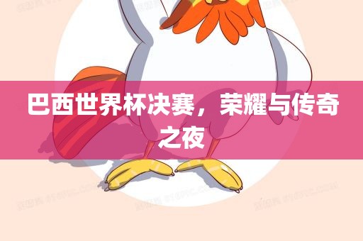 巴西世界杯决赛，荣耀与传奇之夜