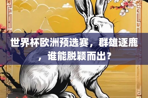 世界杯欧洲预选赛，群雄逐鹿，谁能脱颖而出？