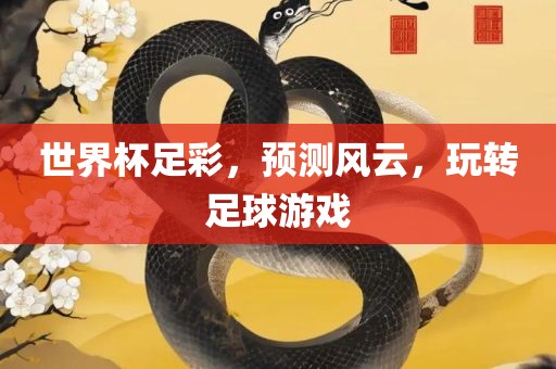 世界杯足彩，预测风云，玩转足球游戏