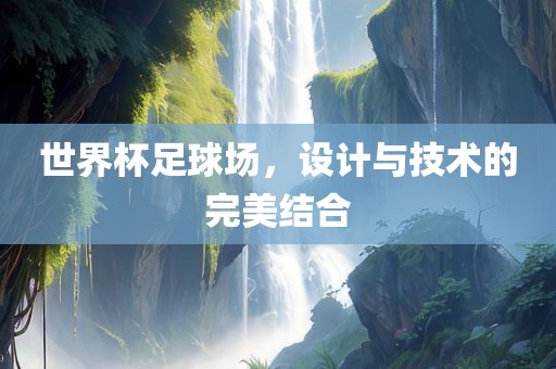 世界杯足球场，设计与技术的完美结合