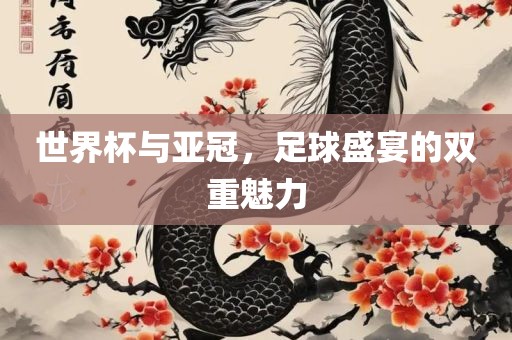 世界杯与亚冠，足球盛宴的双重魅力
