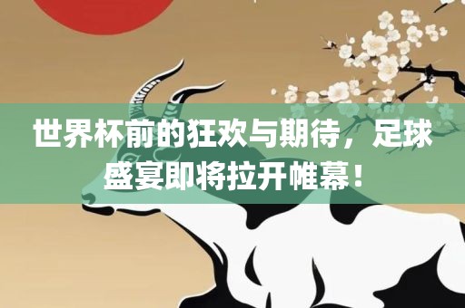 世界杯前的狂欢与期待，足球盛宴即将拉开帷幕！