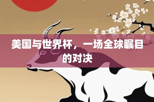 美国与世界杯，一场全球瞩目的对决