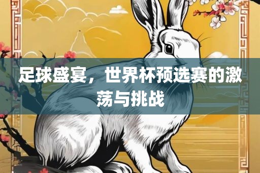 足球盛宴，世界杯预选赛的激荡与挑战