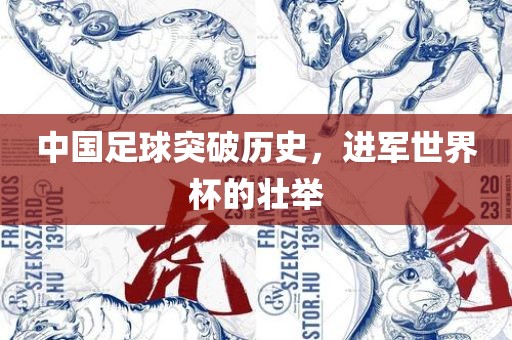 中国足球突破历史，进军世界杯的壮举