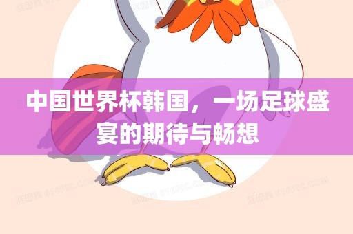 中国世界杯韩国，一场足球盛宴的期待与畅想漯河市盈旭机械设备有限公司