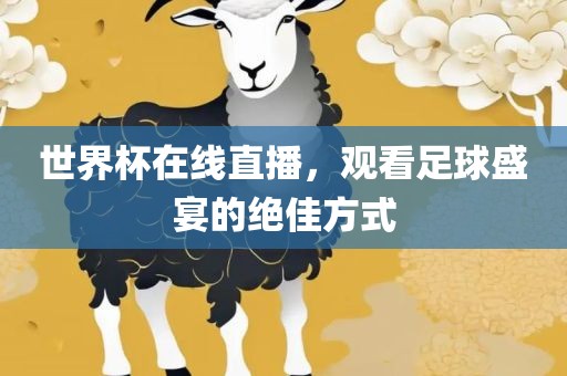 世界杯在线直播，观看足球盛宴的绝佳方式