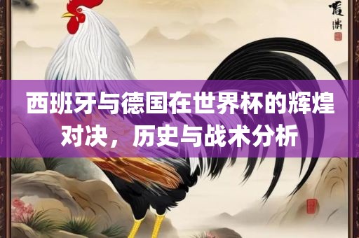 西班牙与德国在世界杯的辉煌对决，历史与战术分析