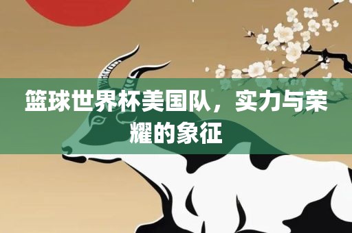 篮球世界杯美国队，实力与荣耀的象征