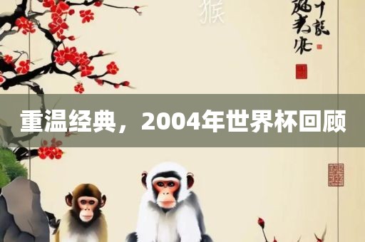 重温经典，2004年世界杯回顾