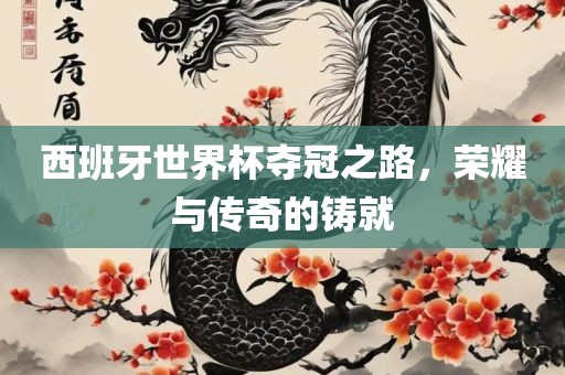 西班牙世界杯夺冠之路，荣耀与传奇的铸就