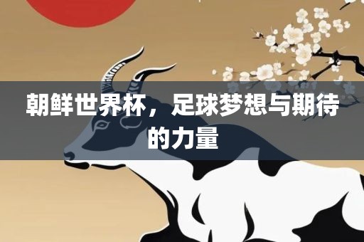 朝鲜世界杯，足球梦想与期待的力量
