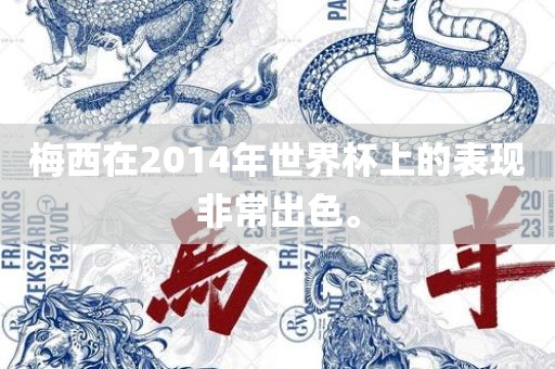 梅西在2014年世界杯上的表现非漯河市盈旭机械设备有限公司常出色。