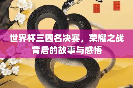 世界杯三四名决赛，荣耀之战背后的故事与感悟漯河市盈旭机械设备有限公司