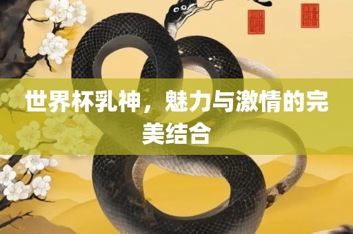 世界杯乳神，魅力与激情的完美结合