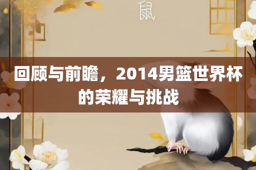 回顾与前瞻，2014男篮世界杯的荣耀与挑战