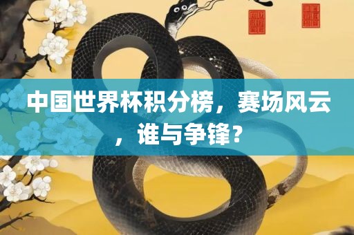 中国世界杯积分榜，赛场风云，谁与争锋？