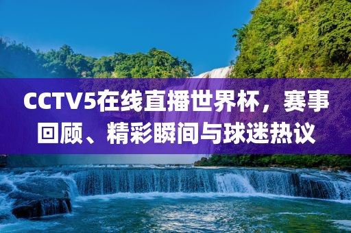 CCTV5在线直播世界杯，赛事回顾、精彩瞬间与球迷热议