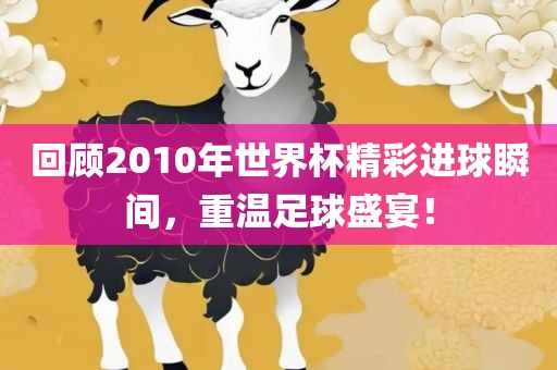 回顾2010年世界杯精彩进球瞬间，重温足球盛宴！