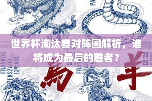 世界杯淘汰赛对阵图解析，谁将成为最后的胜者？