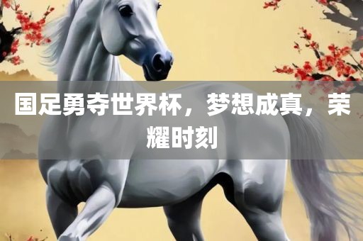 国足勇夺世界杯，梦想成真，荣耀时刻