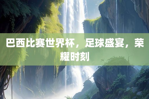 巴西比赛世界杯，足球盛宴，荣耀时刻