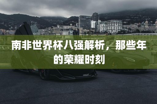 南非世界杯八强解析，那些年的荣耀时刻漯河市盈旭机械设备有限公司