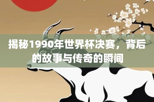 揭秘1990年世界杯决赛，背后的故事与传奇的瞬间