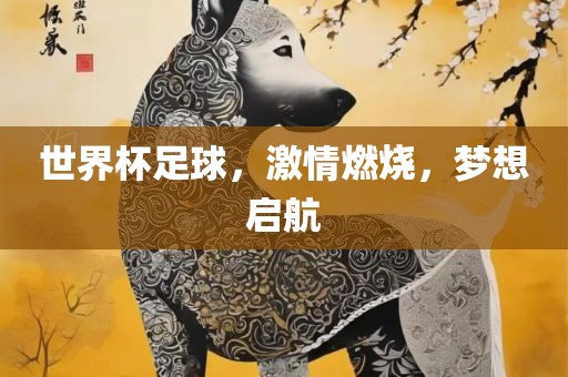 世界杯足球，激情燃烧，梦想启航