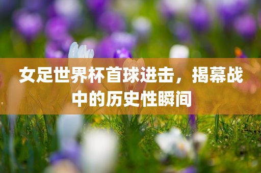 女足世界杯首球进击，揭幕战中的历史性瞬间