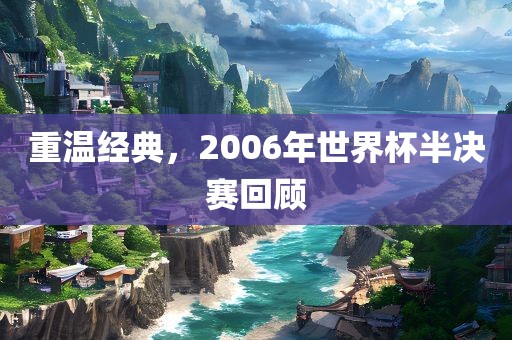 重温经典，2006年世界杯半决赛回顾