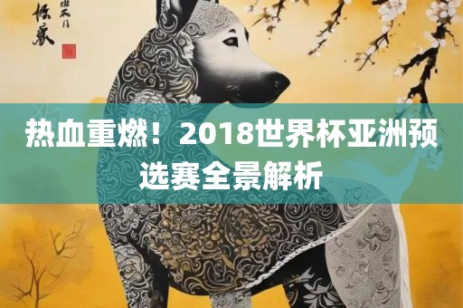 热血重燃！2018世界杯亚洲预选赛全景解析